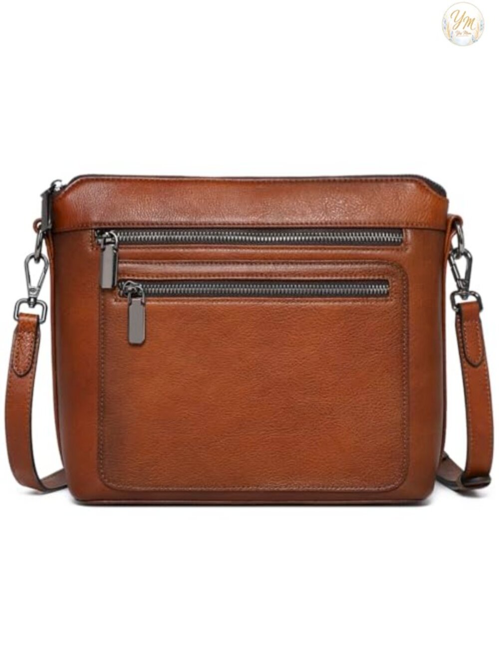 Genuine Leather Crossbody Bag Women Purses Handbags Satchel Shoulder Bag with
